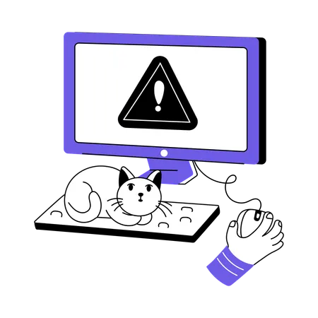 Developer faces System Error  Illustration