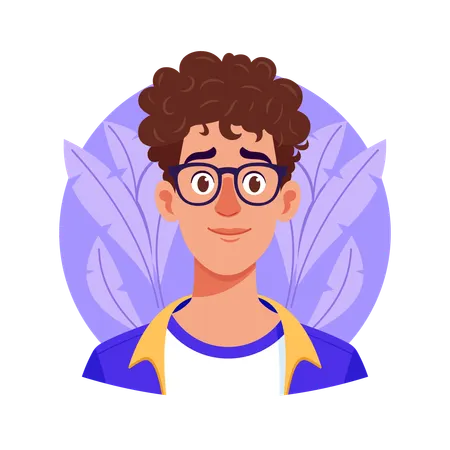 Developer giving interview  Illustration