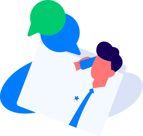 Developer working on web development  Illustration