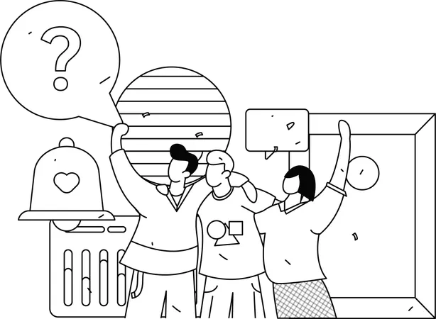 Developer working on web development  Illustration