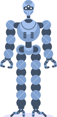 Developing Robot  Illustration