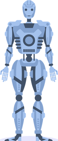 Developing Robot  Illustration