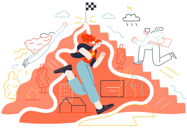 Développement de carrière  Illustration