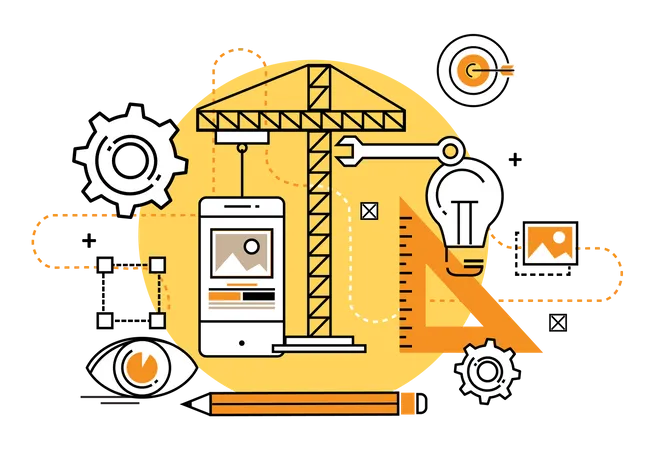 Développement d'une interface utilisateur mobile  Illustration