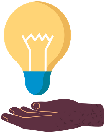 Développement de solutions créatives  Illustration