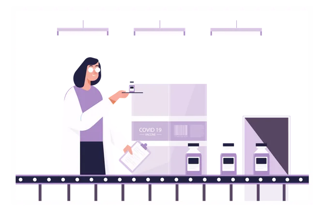 Développement de vaccins  Illustration