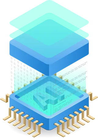 Développeur d'intelligence artificielle  Illustration