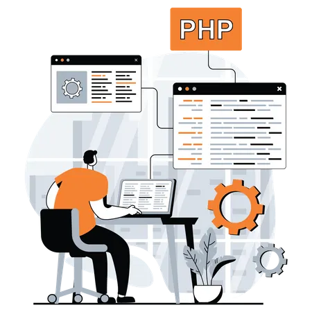 Développeur php  Illustration