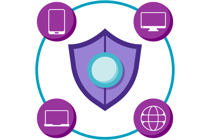 Device Data Security  Illustration