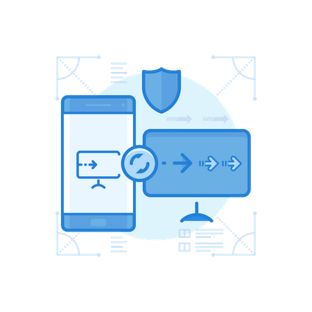 Device Synchronization  Illustration