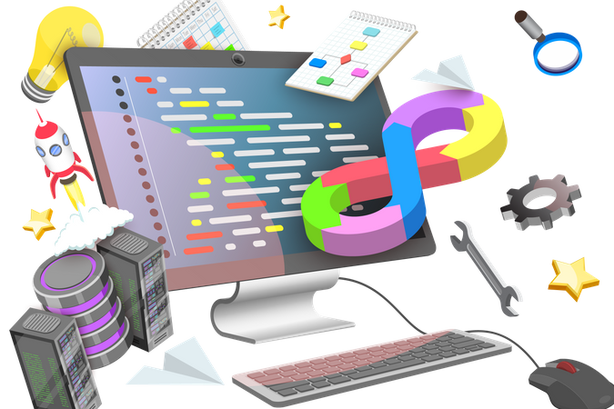 DeVops  Illustration