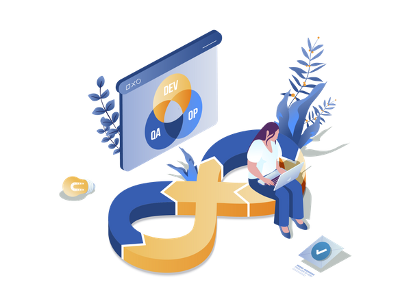 DevOps  Illustration
