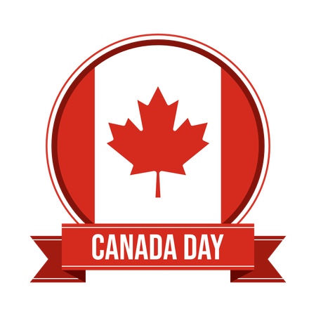 Dia do Canadá  Ilustração
