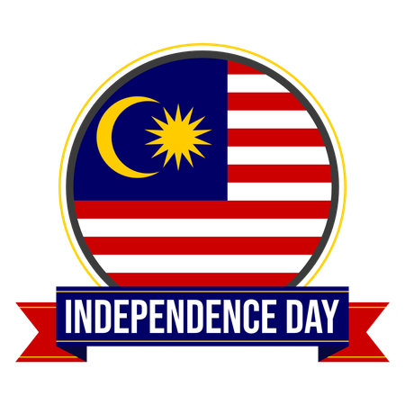 Dia da independência da malásia  Ilustração