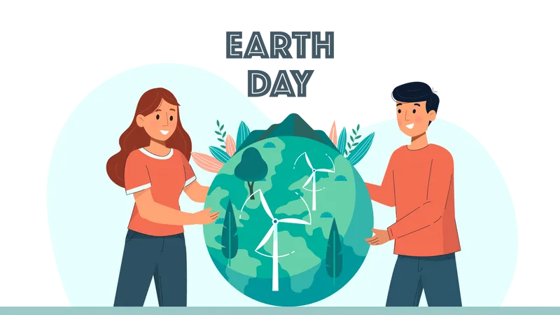 Dia da Terra  Ilustração