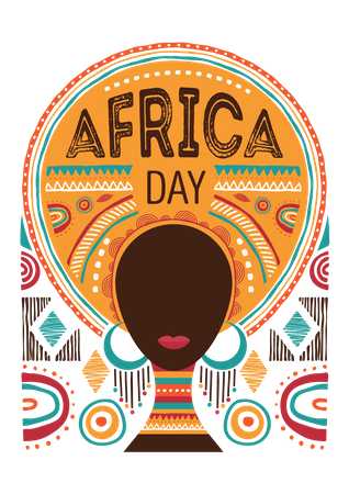 Dia de africa  Ilustración