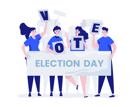 Día de elección  Ilustración