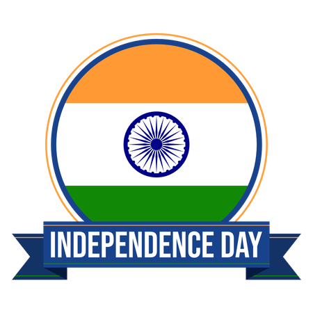 Día de la Independencia de la India  Ilustración