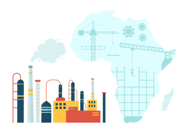 Día de la Industrialización de África  Ilustración