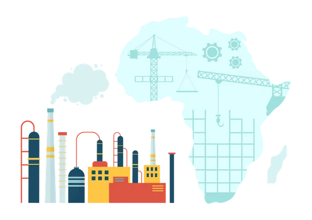 Día de la Industrialización de África  Ilustración