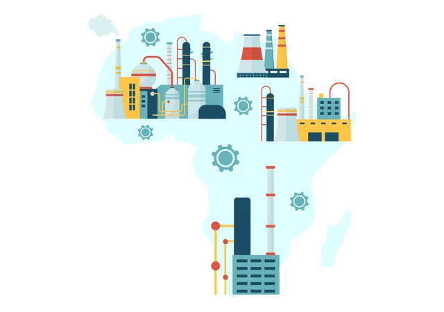 Día de la Industrialización de África  Ilustración