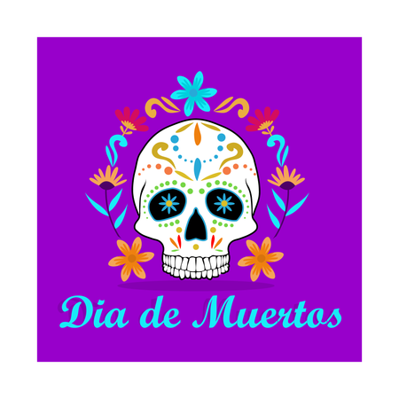 Dia de los Muertos  Ilustración