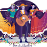 day of the dead illustrations free