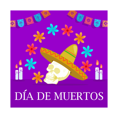 Dia De Muertos  Illustration