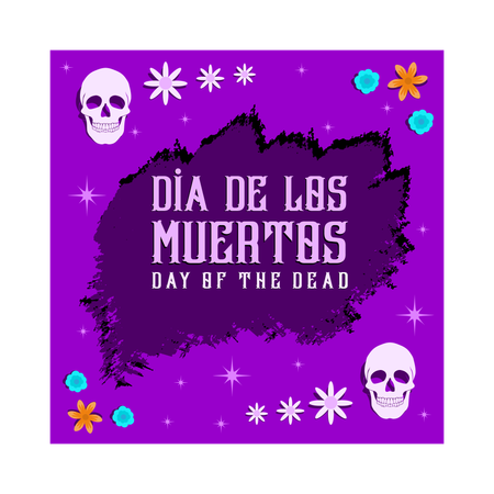 Dia De Muertos  Illustration