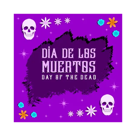 Dia De Muertos  Illustration