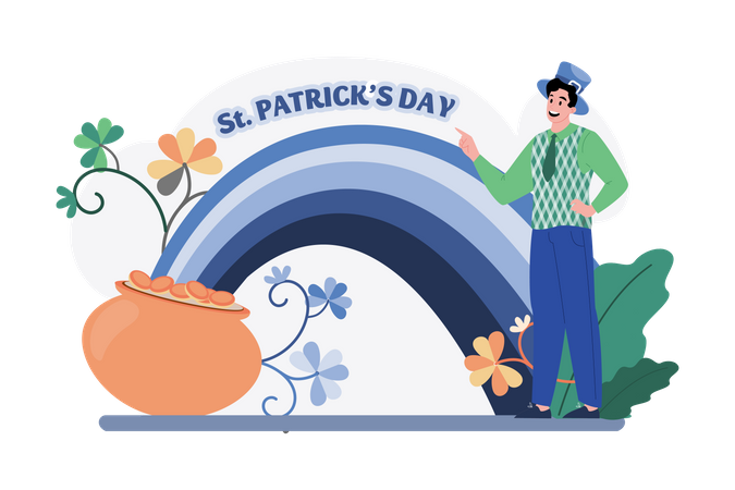 DÍA DE SAN PATRICIO  Ilustración