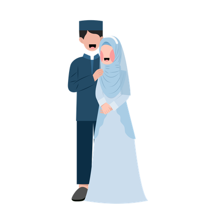 Dia do casamento  Ilustração