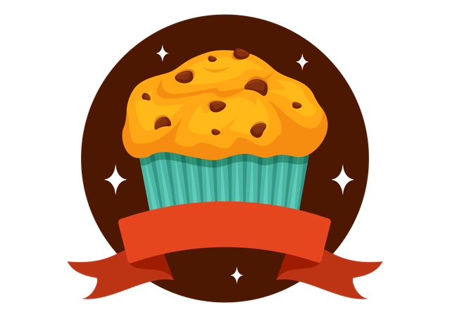 Dia de muffin  Ilustração