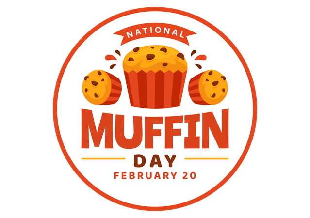 Dia de muffin  Ilustração