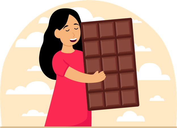 Dia internacional del chocolate  Ilustración