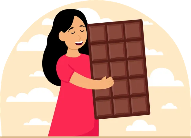 Dia internacional del chocolate  Ilustración