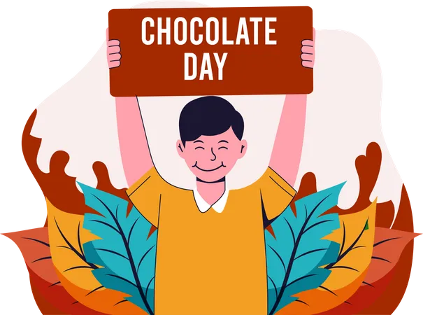 Dia internacional del chocolate  일러스트레이션