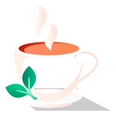 Día internacional del té  Ilustración