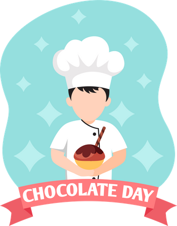 Dia internacional do chocolate  Ilustração