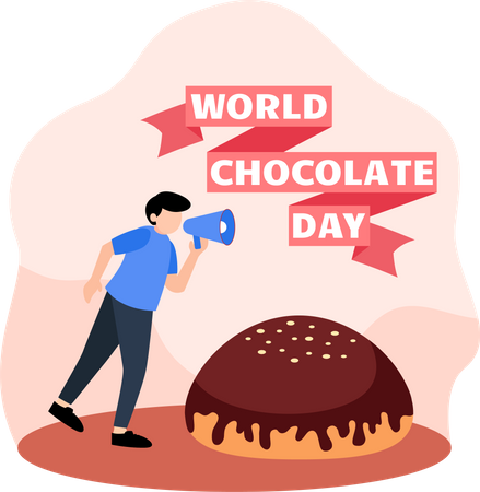 Dia internacional do chocolate  Illustration