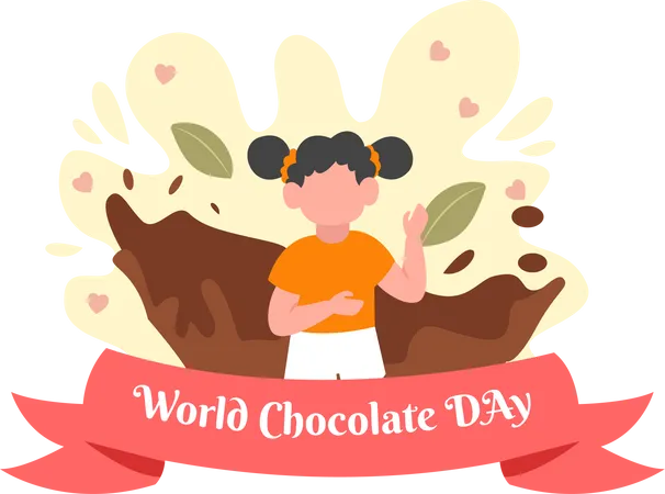 Dia internacional do chocolate  Ilustração