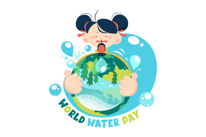 Dia Mundial da Água  Ilustração