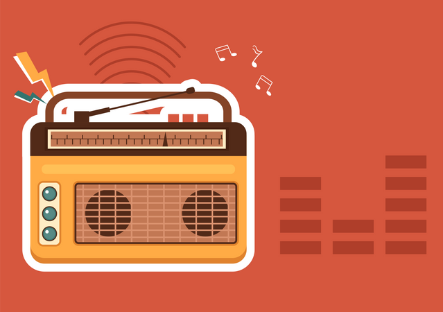 Dia Mundial da Rádio  Ilustração