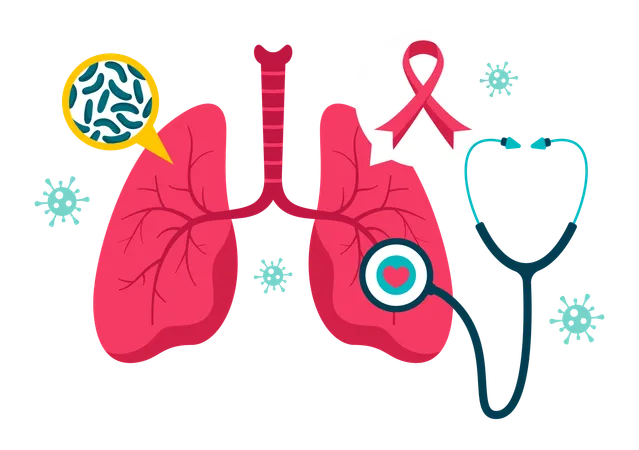 Dia mundial da tuberculose  Ilustração