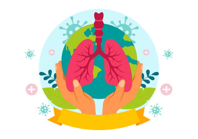 Dia mundial da tuberculose  Ilustração