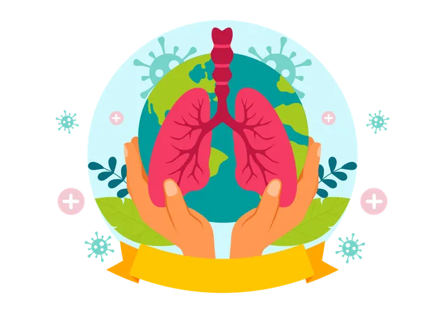 Dia mundial da tuberculose  Ilustração