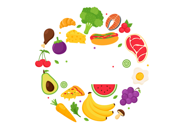 Día Mundial de la Alimentación  Ilustración