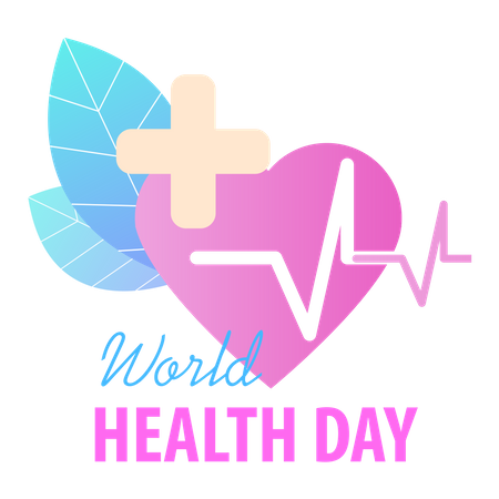 Día mundial de la salud  Ilustración