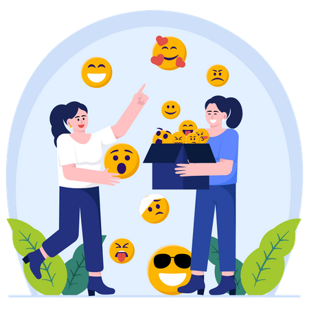 Día Mundial del Emoji  Ilustración