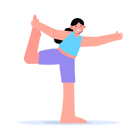 Día mundial del yoga  Ilustración